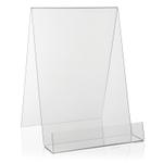 DIN A4 Buchständer als Warenträger aus PLEXIGLAS®