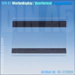DIN A5 Werbedisplay / quer (magnetisch)