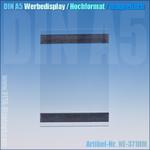 DIN A5 Werbe-Display / hängend (magnetisch)