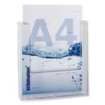 DIN A4 Prospekthalter / Wandmontage