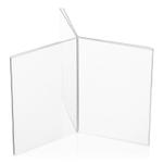 DIN A6 Y-Ständer / Aufsteller (6-seitig) aus Plexiglas®
