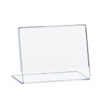 DIN A8 Werbeaufsteller / Preishalter / Quer