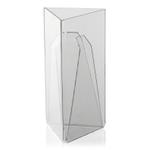 1/3 A4 Dreieck-Ständer / Plexiglas®-Aufsteller