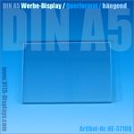DIN A5 Werbedisplay / hängend / quer (OL)