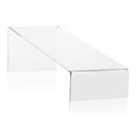 Schuh-Display / Warenträger aus PLEXIGLAS® (220 x 70 x 60 mm)