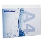 Sichttasche aus PLEXIGLAS® im A4 Querformat mit Bohrungen