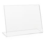 DIN A4 Tischaufsteller L-Ständer Werbeaufsteller aus PLEXIGLAS®