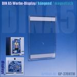 DIN A5 Werbetafel / hängend (magnetisch)