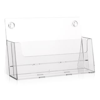 DIN A4 Prospektständer / Quer / 2 Etg. (GP)