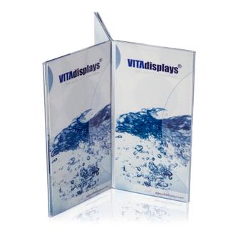 DIN lang DL Tischaufsteller Y-Ständer (6-seitig) PLEXIGLAS®
