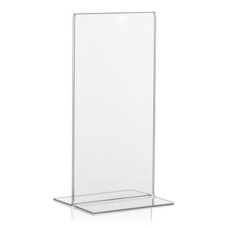 DIN lang (DL) Werbeaufsteller / L-Ständer aus original PLEXIGLAS®
