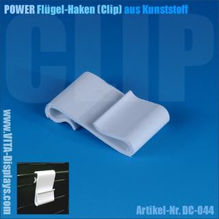 Power Flügel-Haken aus Kunststoff (Länge 43mm)