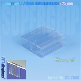 Supergreifer / Hohe Materialstärke / Länge: 25 mm