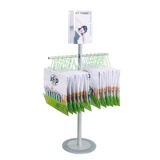 Taschenständer mit 2 DIN A4 Top-Schildern