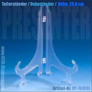 Tellerständer / Dekoständer / satiniert (28,0 cm)
