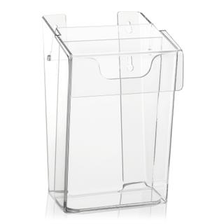 DIN A6 Prospektbox mit Deckel