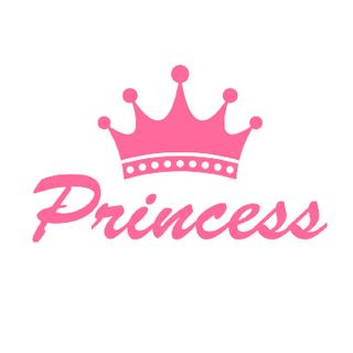 Kühlschrankmagnet / Pinnwand, Whiteboard-Magnet "Princess"