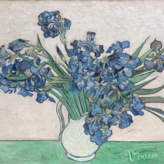 Whiteboard-Magnet van Gogh „Iris“ Classic Artlovers Kunst Magneten