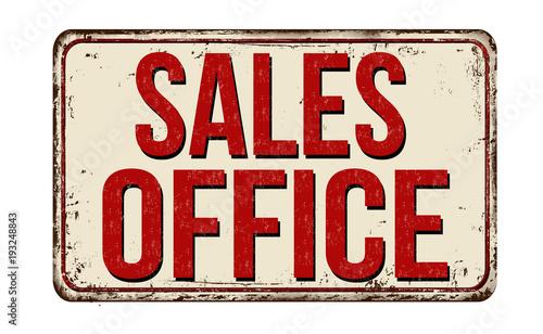 Sales office vintage