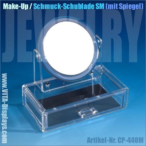 Make-Up / Schmuck-Schublade SM (mit Spiegel)