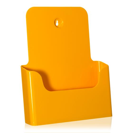 DIN A4 brochure holder / yellow