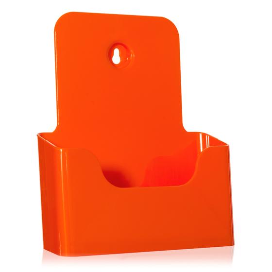 DIN A5 brochure holder / orange