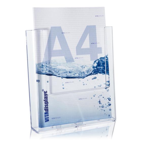 DIN A4 brochure holder / wall mounting
