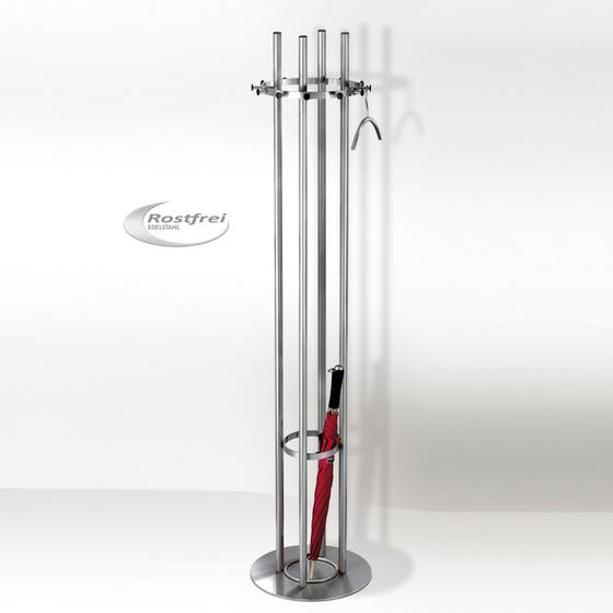 ARISTO coat rack made of high-quality stainless steel