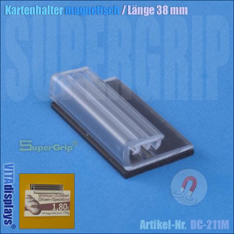 Card holder magnetic / length: 38 mm