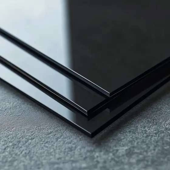 PLEXIGLAS® Zuschnitt nach Maß 5 mm | Schwarz