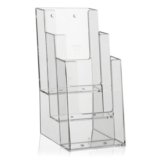 1/3 A4 brochure stand / 3 trays