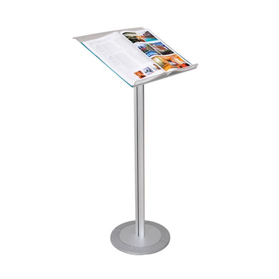 Lectern / Book Stand with Frosted Acrylic Shelf