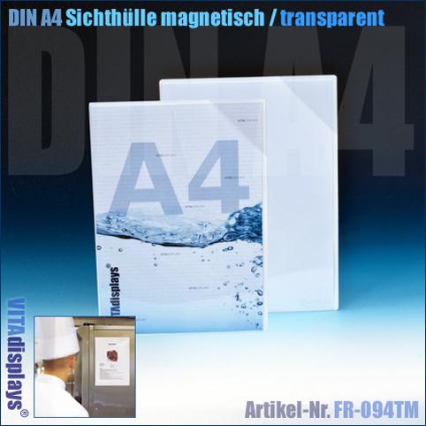 Sichthülle magnetisch DIN A4 transparent (Kang Easy Load)