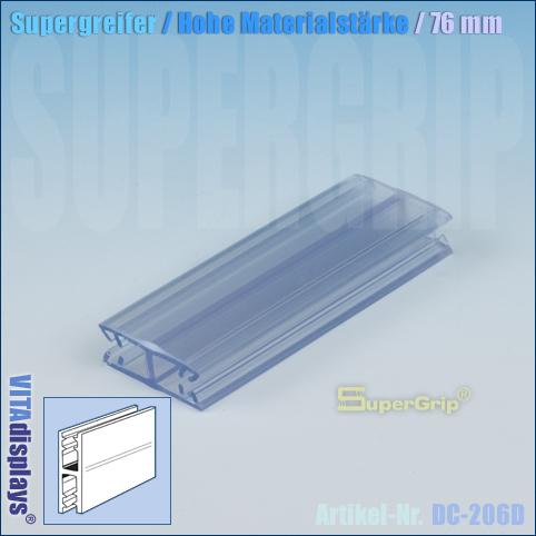 Supergreifer / Hohe Materialstärke / Länge: 76 mm