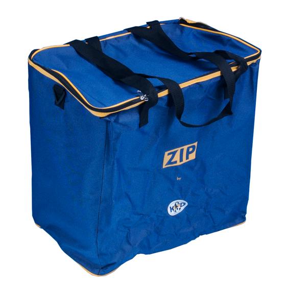 Carrying bag with shoulder strap for foldable Big-Zip brochure stands