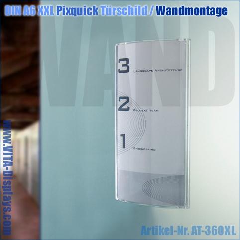 DIN lang (DL) Türschild / Zimmerschild - Hochformat oder Querformat