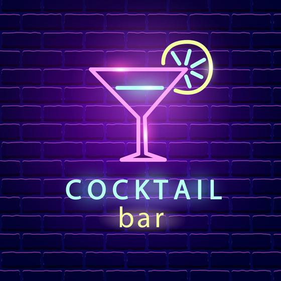 Cocktail Bar" Fridge Magnet - Whiteboard Magnets for Bartenders