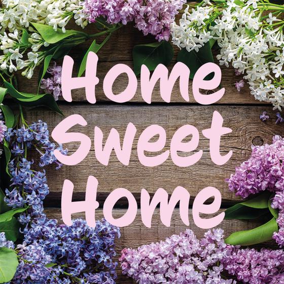 Fridge Magnet / "home sweet home" Pinboard Magnets
