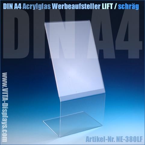 DIN A4 advertising stand / LIFT (raised stand)