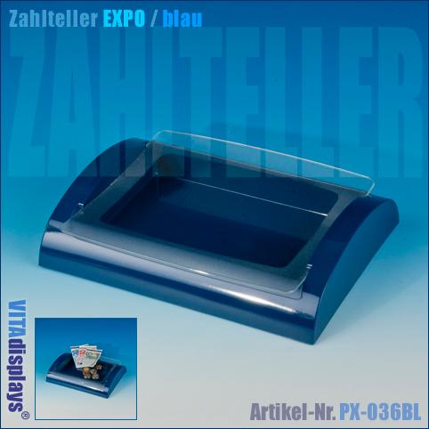 Pay tray EXPO Blue
