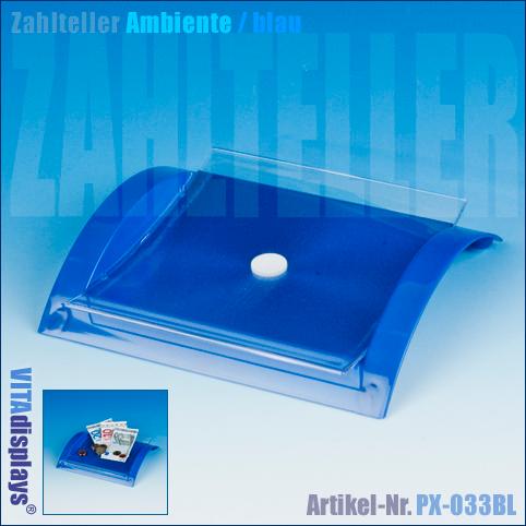 Zahlteller AMBIENTE Blau