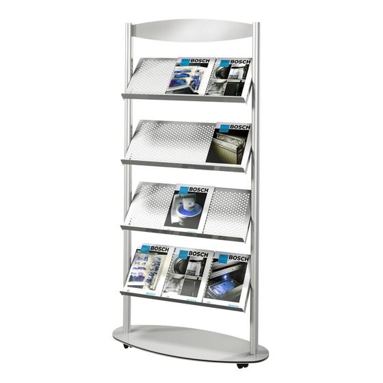 PALLAS catalogue rack / brochure rack (12 trays)