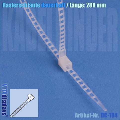 Rasterschlaufe dauerhaft / Länge: 280 mm