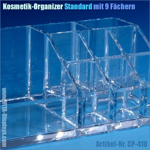 Kosmetik-Organizer Standard (9 Fächer)
